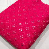Pure Georgette Embroideries 44"