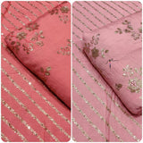 Pure chinon chiffon Embroideries 44” Combinations