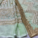 Pure Georgette & Organza Embroideries 54" Combinations