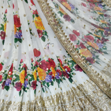 Georgette 54" & Nett 40" Embroideries Combination