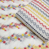 Pure cotton Embroideries combination