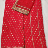 Pure Georgette and Organza Embroideries 54" Combinations