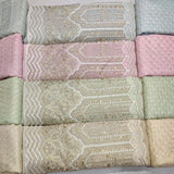 Nett and Georgette Embroideries combination 44"