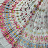 Pure Georgette Embroideries Shirt & Nett Dupatta Combinations