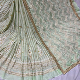 Pure Georgette & Organza Embroideries 54" Combinations