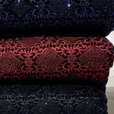 Velvet Embroideries 44"