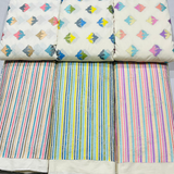 Pure Cotton Thread Embroideries and Pure cotton multi-layered Embroideries Combinations