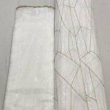 Pure Georgette and Organza Embroideries 54" & 44" Combinations