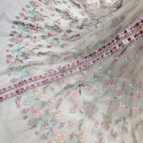 Nett Embroideries , Width : 56" & 44"