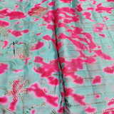 Satin Georgette Tabby Prints, Width-44"