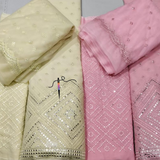 Nett 44" & Pure Georgette 44", 54" Combinations