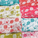 Satin Georgette Prints, width 44"