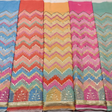 Georgette , Width : 56"