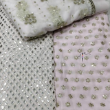 Pure Georgette 54" & Nett 44" Embroideries