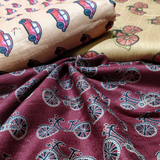 Semi-Raw Silk Prints, Width 44"