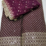 Pure Georgette 44" & Nett 44" Combinations