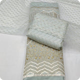 Nett and Georgette Embroideries combination 44"