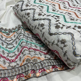 Cotton Big-Width Embroideries and Cotton heavy Embroideries Combinations