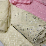 Nett 44" & Pure Georgette 44", 54" Combinations