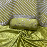 Pure Heavy Satin, Pure Mushroo Plain, Pure Mushroo Jaal and Georgette Dupatta Combinations