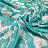 Satin Georgette Prints, width 44"