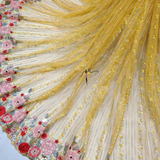 Nett Embroideries , Width : 56"