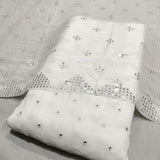 Pure Georgette and Chinon Chiffon Embroideries 44" Combinations