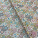 Cotton Chanderi Print + Embroideries