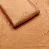 Banarasi Cotton Brocade , Width : 44"