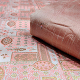 Handloom Brocade , Width : 44"