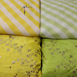 Pure Upada Silk Embroideries 44" & Georgette Prints 44"