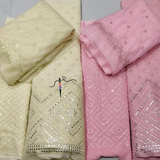 Nett 44" & Pure Georgette 44", 54" Combinations