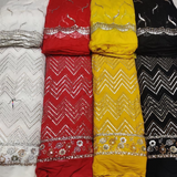 Pure Georgette 54” & Nett 44” Combinations