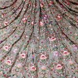 Georgette Embroideries, Widht 54"