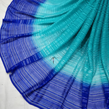 Georgette Satin Ombre 44"