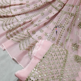 Pure Georgette 44" and Nett 44" combinations