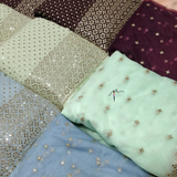 Pure Georgette 44" & Nett 44" Combinations