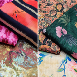 Raw Silk , Width:44”