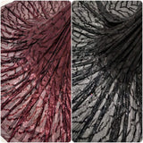 58” nett Lycra embroideries