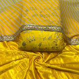 Pure Heavy Satin, Pure Mushroo Plain, Pure Mushroo Jaal and Georgette Dupatta Combinations