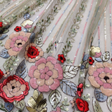 Nett Embroideries , Width : 56"