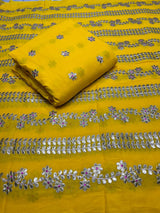 44" pure georgette