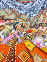 44" crepe digital prints