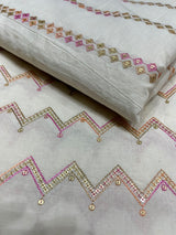 44" pure cotton embroideries