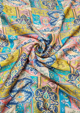 44" satin georgette prints