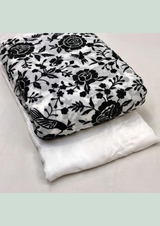 black crepe pure 44"
