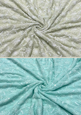 44" pure georgette