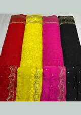 54" pure georgette