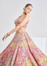 54” pure organza embridoeries