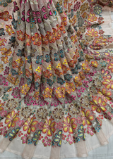 54” pure organza embridoeries
